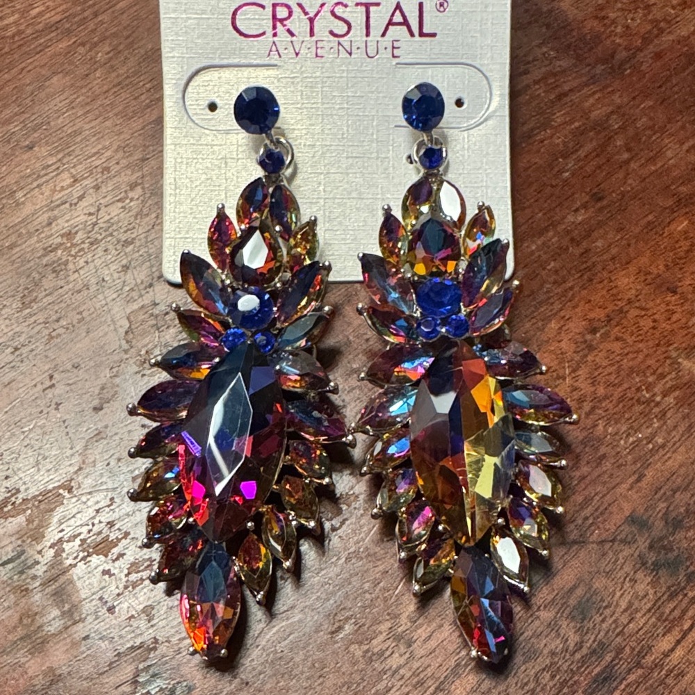 Multicolor Statement Earrings